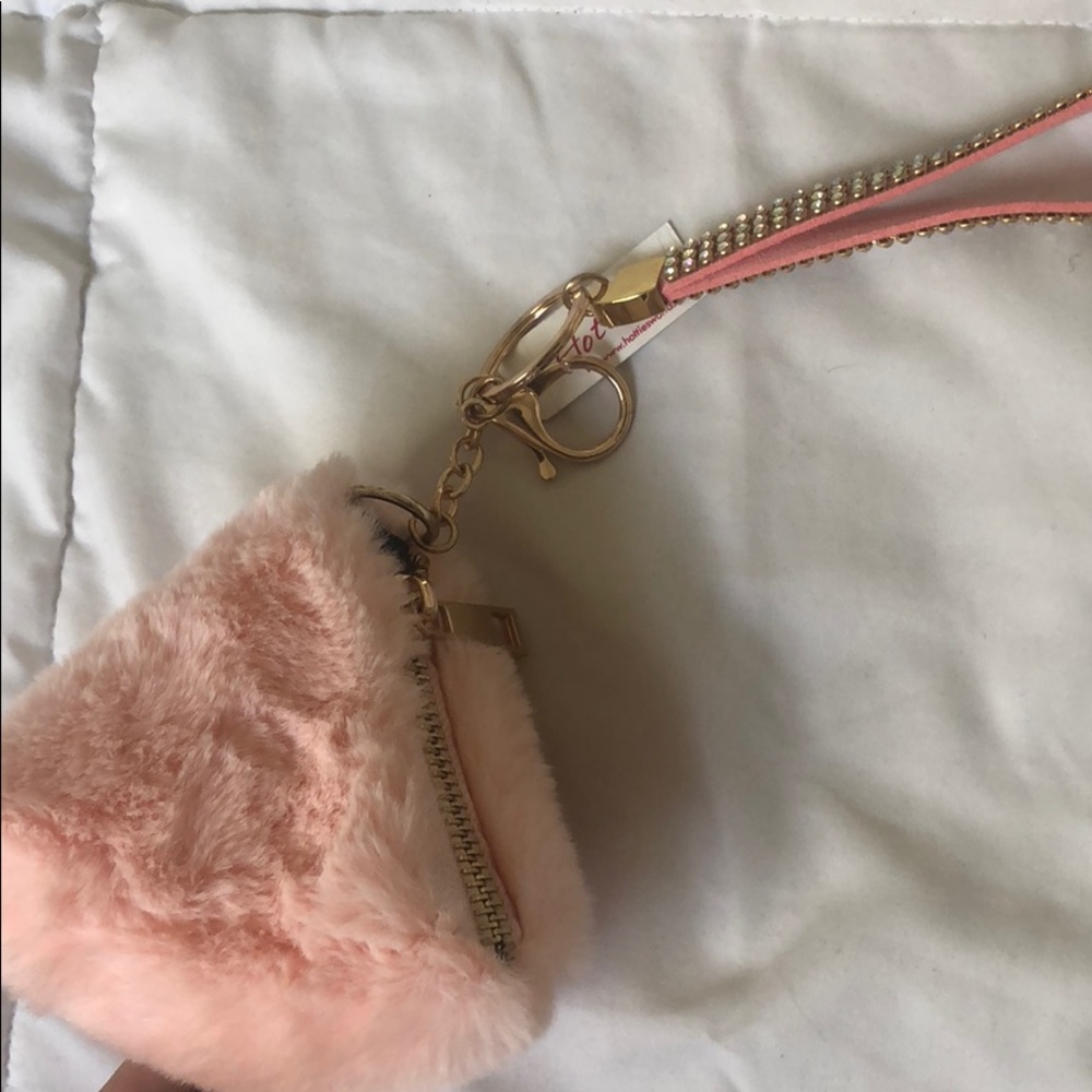 Fuzzy Wristlet